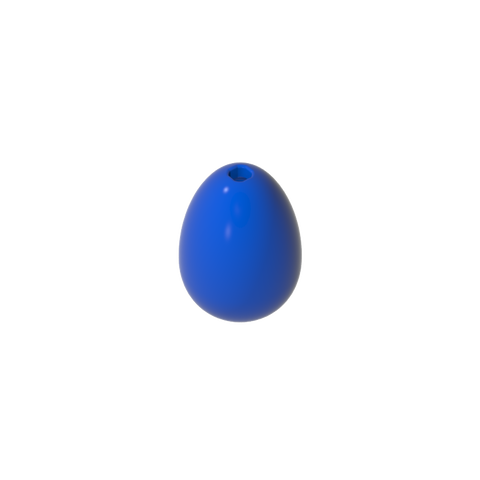 Gobricks,Food Egg with 1.5mm Hole [Plain],24946