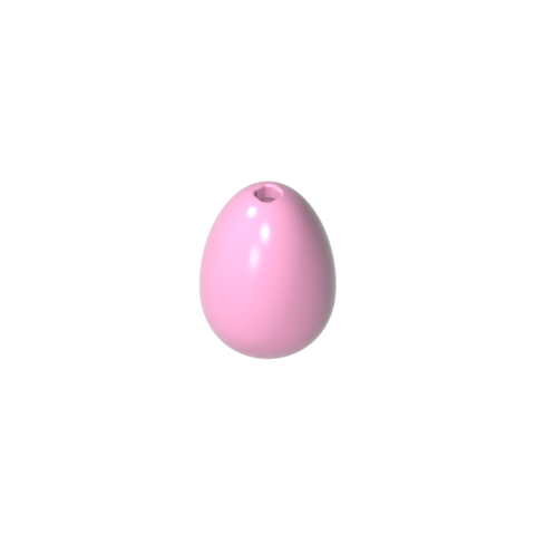 Gobricks,Food Egg with 1.5mm Hole [Plain],24946