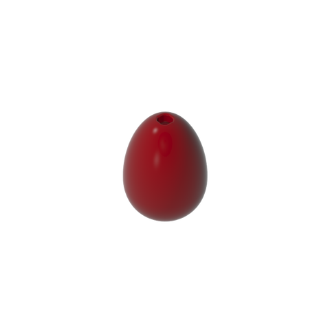 Gobricks,Food Egg with 1.5mm Hole [Plain],24946