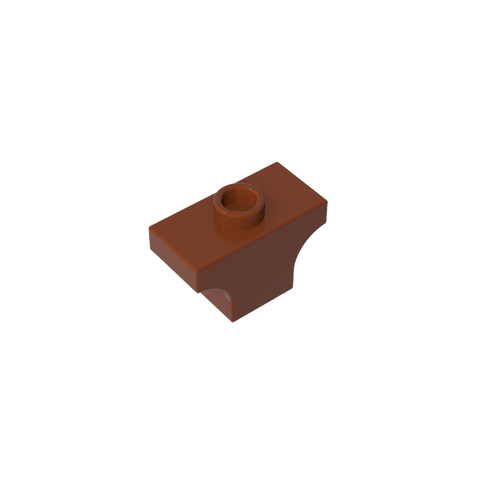 Gobricks,Brick Special Arch 1 x 2 Jumper,38583