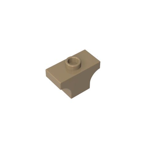Gobricks,Brick Special Arch 1 x 2 Jumper,38583