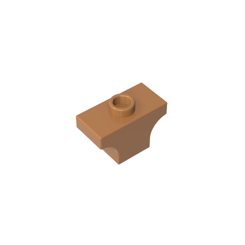 Gobricks,Brick Special Arch 1 x 2 Jumper,38583