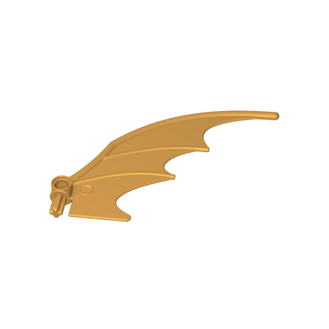 Gobricks,Creature Body Part, Dragon Wing 8 x 10 [Plain],55706