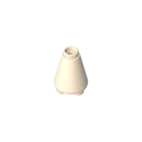 Gobricks,Cone 2 x 2 x 2 Inverted,49309