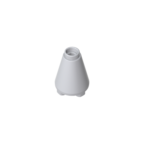 Gobricks,Cone 2 x 2 x 2 Inverted,49309