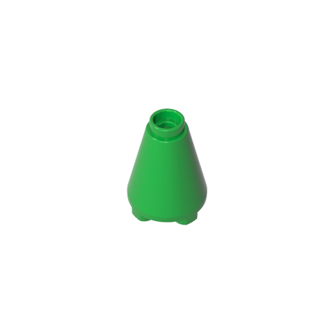 Gobricks,Cone 2 x 2 x 2 Inverted,49309