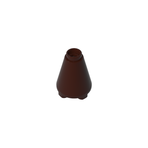 Gobricks,Cone 2 x 2 x 2 Inverted,49309