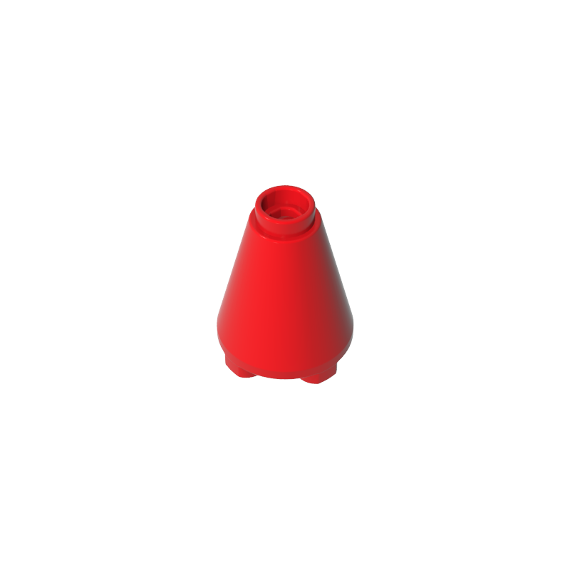 Gobricks,Cone 2 x 2 x 2 Inverted,49309