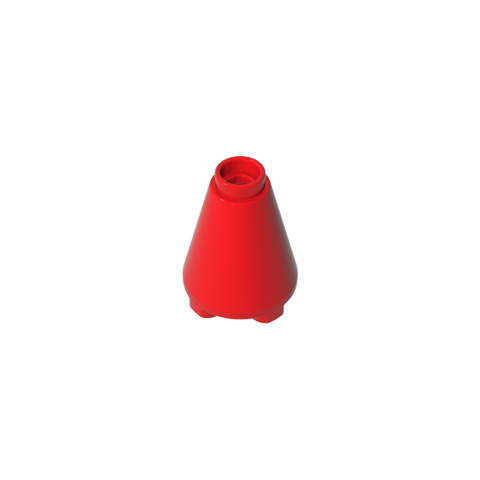 Gobricks,Cone 2 x 2 x 2 Inverted,49309