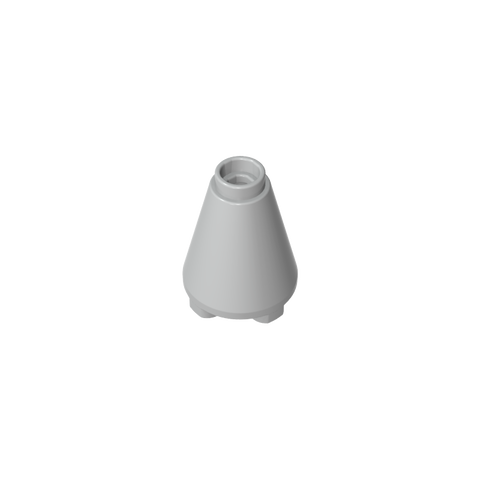 Gobricks,Cone 2 x 2 x 2 Inverted,49309