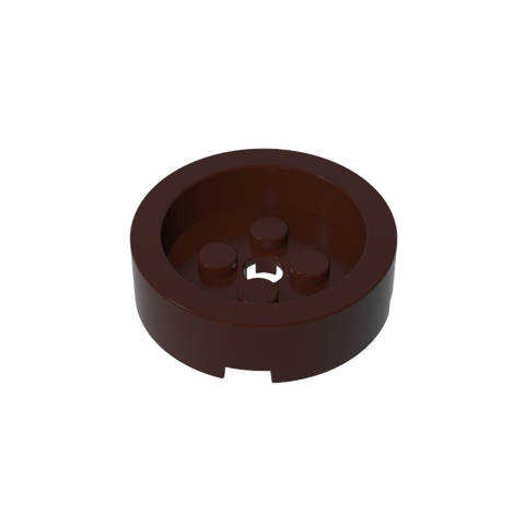 Gobricks,Brick Round 4 x 4 with Recessed Center,68325