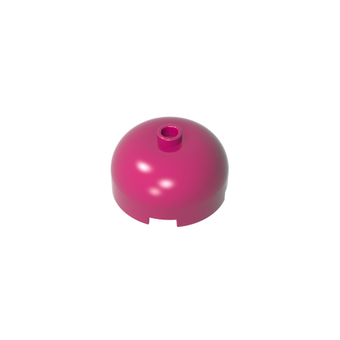 Gobricks,Brick Round 3 x 3 Dome with Center Stud,49803