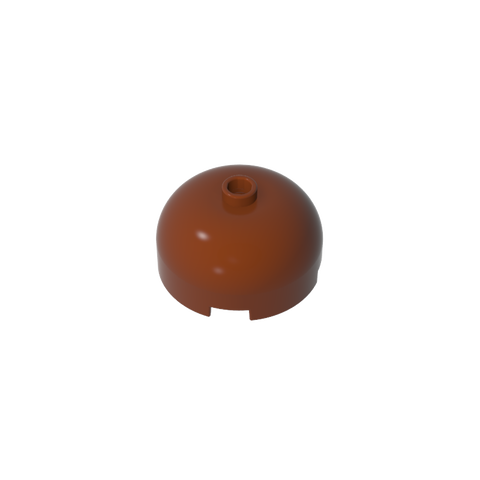 Gobricks,Brick Round 3 x 3 Dome with Center Stud,49803