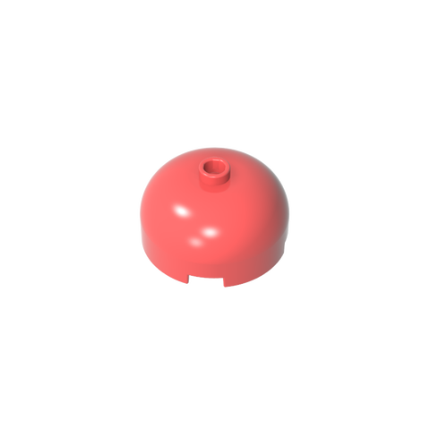 Gobricks,Brick Round 3 x 3 Dome with Center Stud,49803