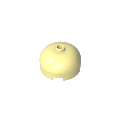 Gobricks,Brick Round 3 x 3 Dome with Center Stud,49803