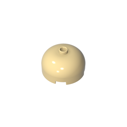 Gobricks,Brick Round 3 x 3 Dome with Center Stud,49803