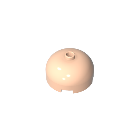 Gobricks,Brick Round 3 x 3 Dome with Center Stud,49803