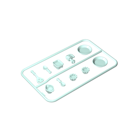Gobricks,Doll Kitchenware Plates,gds90096
