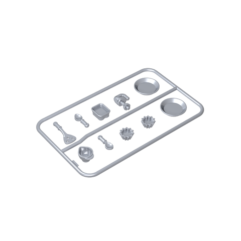 Gobricks,Doll Kitchenware Plates,gds90096