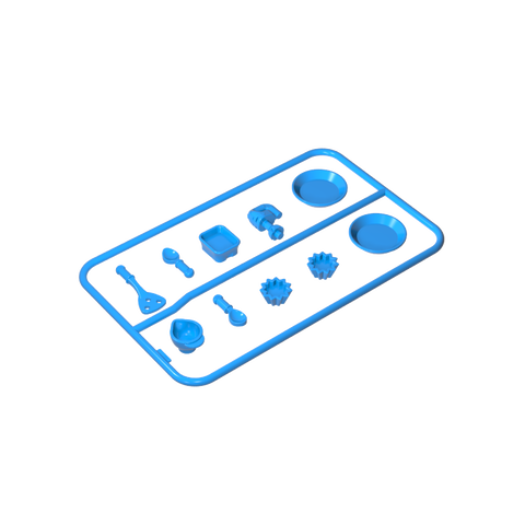 Gobricks,Doll Kitchenware Plates,gds90096