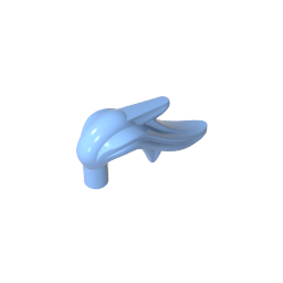 Gobricks,Headwear Accessory Plume/ Feather/ Ponytail,22411