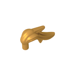 Gobricks,Headwear Accessory Plume/ Feather/ Ponytail,22411