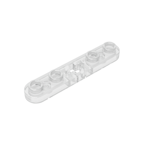 Gobricks,Technic Plate 1 x 5 with Smooth Ends, 4 Studs and Centre Axle Hole,32124,50029