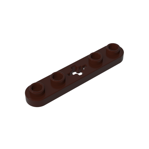 Gobricks,Technic Plate 1 x 5 with Smooth Ends, 4 Studs and Centre Axle Hole,32124,50029