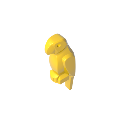Gobricks,Animal, Bird, Parrot [Plain],2546