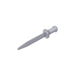 Gobricks,Weapon Sword with Thin Crossguard (Roman Gladius),95673