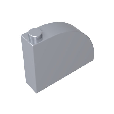 Gobricks,Brick Curved 1 x 4 x 3,65734