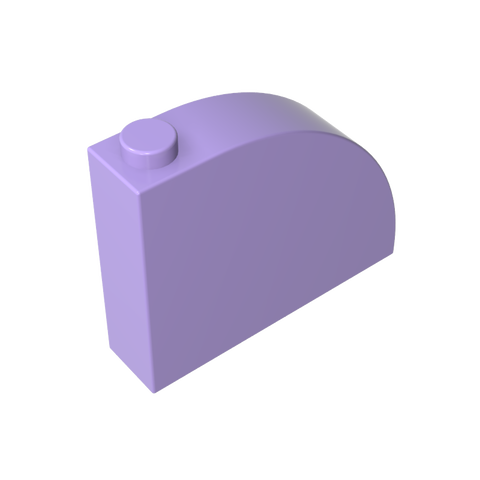 Gobricks,Brick Curved 1 x 4 x 3,65734