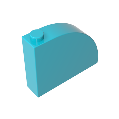 Gobricks,Brick Curved 1 x 4 x 3,65734