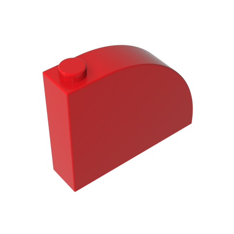 Gobricks,Brick Curved 1 x 4 x 3,65734