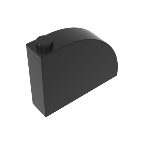 Gobricks,Brick Curved 1 x 4 x 3,65734