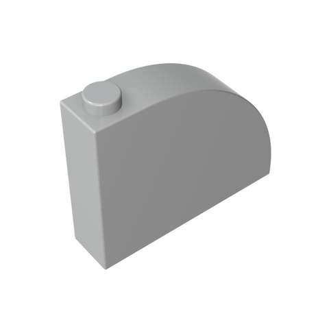 Gobricks,Brick Curved 1 x 4 x 3,65734