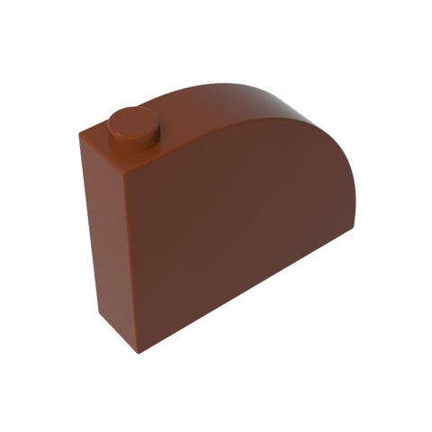 Gobricks,Brick Curved 1 x 4 x 3,65734
