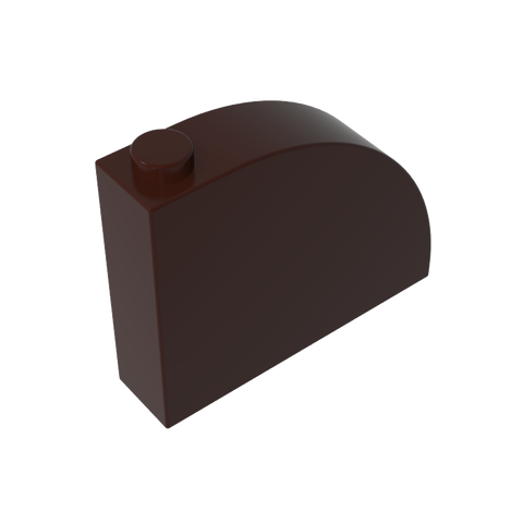 Gobricks,Brick Curved 1 x 4 x 3,65734