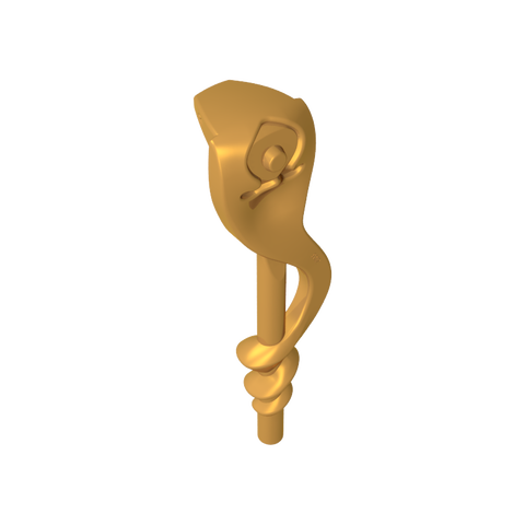 Gobricks,Weapon Staff (Snake),98134