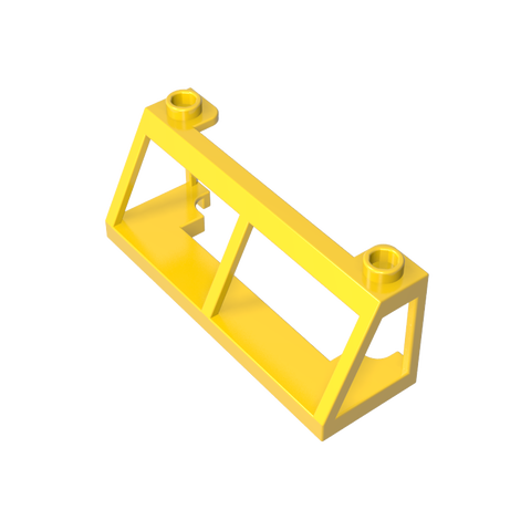 Gobricks,Windscreen 2 x 6 x 2 Train without Glass,13760
