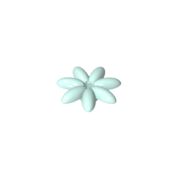 Gobricks,Plant, Outdoor Accessory Kit, Flower with 7 Thin Petals and Pin,95832,93081e