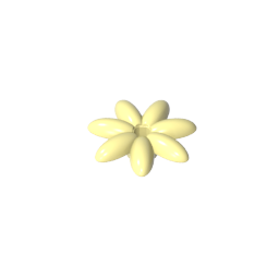 Gobricks,Plant, Outdoor Accessory Kit, Flower with 7 Thin Petals and Pin,95832,93081e