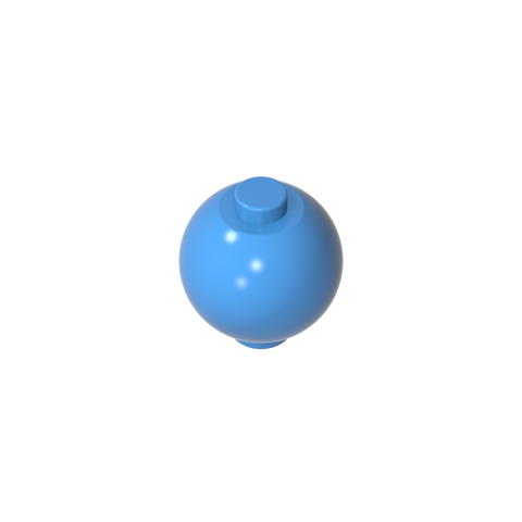 Gobricks,Brick Round 2 x 2 Sphere with Stud [Plain],20953