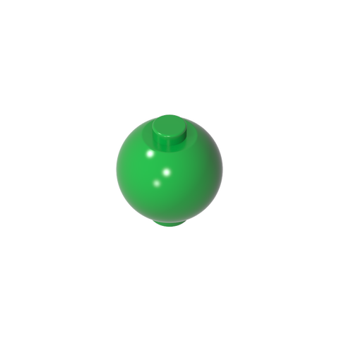 Gobricks,Brick Round 2 x 2 Sphere with Stud [Plain],20953