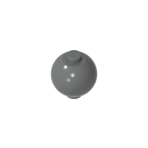 Gobricks,Brick Round 2 x 2 Sphere with Stud [Plain],20953