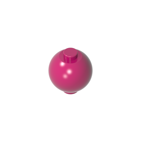 Gobricks,Brick Round 2 x 2 Sphere with Stud [Plain],20953