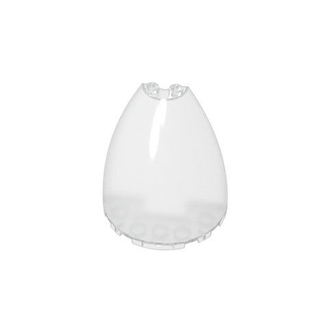 Gobricks,Cone Half 6 x 3 x 6 (Elliptic Paraboloid),18909