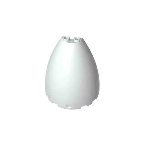 Gobricks,Cone Half 6 x 3 x 6 (Elliptic Paraboloid),18909