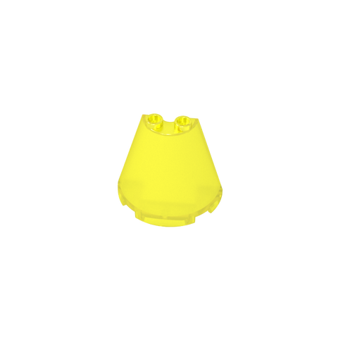 Gobricks,Cone Half 2 x 4 x 3,38317
