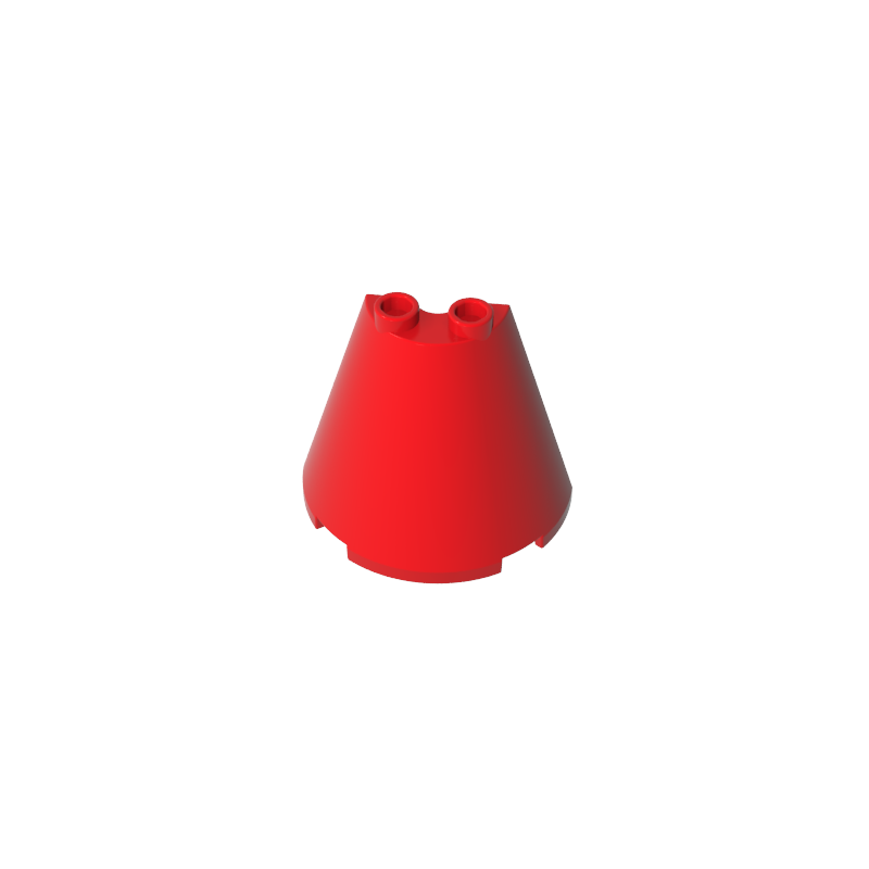 Gobricks,Cone Half 2 x 4 x 3,38317